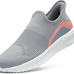 Slip ins Slip on Sneakers Women Hands Free Orthopedic Walking Shoes-image-14