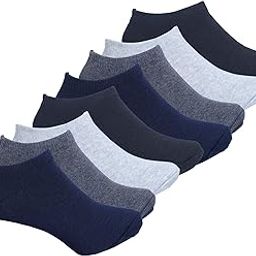 Men's No-Show Cotton Socks-image-41