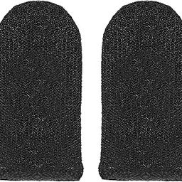 MAPPERZ Finger Sleeves for Gaming, Gamer Thumb Sleeves Mobile Gaming Stabilizer Compression Support Sleeve, PUBG Finger Gloves for Gaming Gloves, Mobile Phone Game Finger Covers, Pack of 1 Pair-12