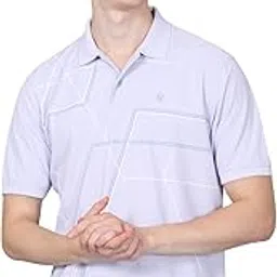 cantabil Men's Printed Purple Half Sleeve Polo Neck Casual T-Shirt |T-Shirt for Men (P_MTSH00769)-picture-42