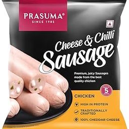 Prasuma Frozen Chicken Cheese & Chilli Sausage 250g-image-86