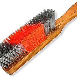 DroliaFresh Premium Carpet Cleaning Brush for Home, Multipurpose Dirt and Dust Cleaner with Wooden Handle and Long Bristles, Ideal for Sofa, Car, Bed, Curtains, Mats, Rugs Pack of 1-picture-18
