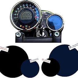 NIKAVI SMSG22 Speedo Meter Screen Protector Scratch Guard Compatible for - Royal Enfield Meteor 350 + NKVKC-14