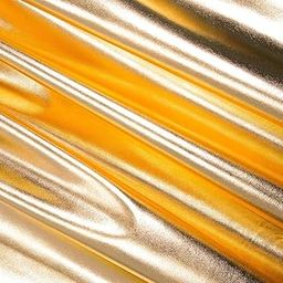 VRB Dec 1 MTR 60 Inch Net Gold Cloth for Decoration,Baby Photoshoot Props Cloth for Decoration,Parties,Costumes, Gift Packing,Party Decor,Backdrop for Wedding mandap,Pooja (Golden Metallic, 1 MTR)-image-34