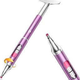 Benote - Rechargeable Diamond Painting Pen, Refillable Wax, Diamond Painting Accessories, Refillable Wax Pen with Metal Correction Plate for Crafts, B18-image-63