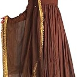 Stylish Pure Cotton Anarkali Suit for Women | Traditional Party Dress for Wedding & Summer | Elegant Ethnic Set for Women-image-67