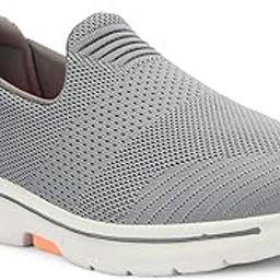 Leap7X RW-08 Mens Sports Non-Lacing Sports Shoes with EVA Sole | Fit for Running, Walking, Gym & Jogging | Quick-Wear Slip-on Style | Lightweight, Modern & Stylish | Comfortable Footbed-34