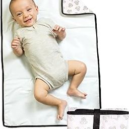 Disney Baby by J.L. Childress Full Body Portable Changing Pad for Baby, Minnie White-image-20