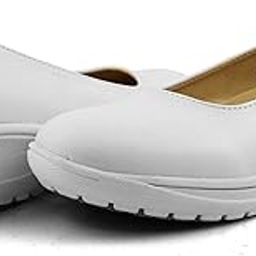Womens Darling Manmade Water Resistant Nonslip Nurse Waitress Slip On-image-75