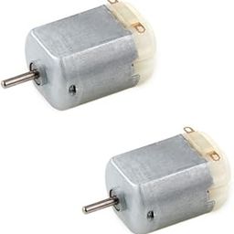 Toolbux Mini DC Motor 5V, High-Speed, for RC Toys and RC Cars, Small Pack of 2-27