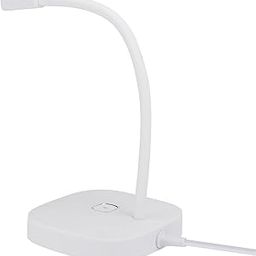 G22 USB Computer Microphone 360° Omnidirectional Simple Desktop Microphone for Windows XP 7/8 / 10 / Mac OSMicrophone (White)-19