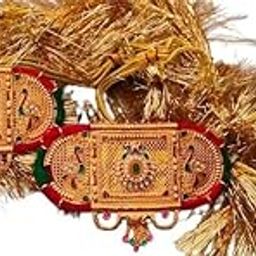 Minakari TRENDY Work Rajputi Golden Bajuband For Women-image-39