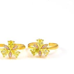 The Emerald Flora Toe Ring | 925 Sterling Silver | For Women Girls Gifts Jewellery-image-80