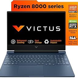 HP Victus, AMD Ryzen 7 8845HS, 16GB DDR5, 512GB SSD, 6GB NVIDIA RTX 4050, (Win 11, Office 21, Blue, 2.3kg) 144Hz, IPS, 15.6-inch(39.6 cm) Flicker-Free FHD Gaming Laptop, Enhanced Cooling, fb2114AX-image-23