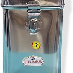 YRK Steel Hundi for Pooja Room | Coin Box | Money Collection Box 7 Inch (Size 3)-image-93