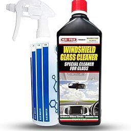 MAFRA Windshield Car Glass Cleaner (1L)|Streak-Free Shine, Remove Stains Filmy Residues|Front Window Any Glass Cleaning Polish + 500ml Empty Heavy Duty Autmotive Chemical Spray Bottle-image-21