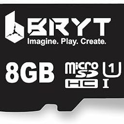 BRYT 8GB MSD SDHC CL10 UHS-1 Memory Card Read Speed 90 MB/s for Camera, Smartphone, Mobile & Tablets-32