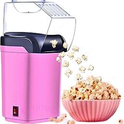 DRUMSTONE ( Exclusive 10+7 Years Warranty ) New Model Launch KT PRO | Compact Hot Air Popcorn Machine – Electric Oil-Free Popcorn Maker for Home | Healthy, Quick Snacks for Family & Parties-PINK-image-40