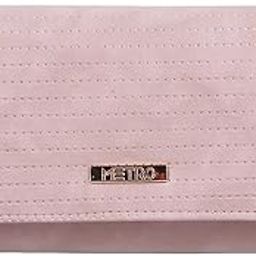Women Peach Bifold Clutch (95-7656)-11