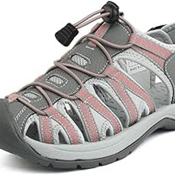 Women's 160912-W Adventurous Summer Outdoor Sandals, New-grey Coral, 11-image-52