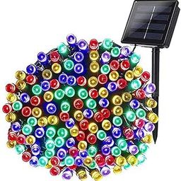 Gigawatts 100 LED Solar Fairy String Light 10m Copper Wire Flowers Pot Diwali & Festival Decoration Lighting for Balcony Lawn Outdoor Indoor Backyards Pathways (Multicolour)-image-26