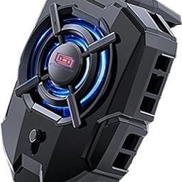 Cubonic X Memo DLA7 Mobile Cooler with Blue Light Adjustable Portable Gaming Semiconductor Cooling Radiator for Gaming, Live Streaming with 2 Speed Gears-picture-11