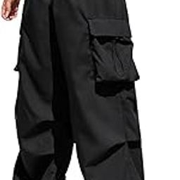 Trouser for Women | Loose Fit High-Waist Korean Pants | Formal Track Pant for Woman | Cargo Style Baggy Trendy-image-67