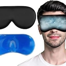 PORBE LUXURIOUS BEAUTY Cooling Gel Relaxing Eye Sleep Mask For Dark Circles, Dry Eyes, Cooling Eyes, Pain Relief, Redness, Eye Patches, Sleeping Cool Pad Suitable For All Family Members Sleeping Mask (2)-picture-37