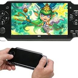 Drumstone 𝟏𝟓 𝐘𝐞𝐚𝐫𝐬 𝐖𝐚𝐫𝐫𝐚𝐧𝐭𝐲 X6 Handheld Game Console 5.1 Inch Screen, Built-in 5000 Retro Games, Supports 10 Emulators, Portable Video Game Player for Boys & Girls, MP4/MP3-image-38