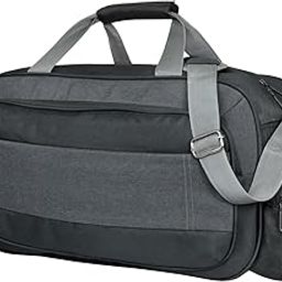 Overnight Carry On Luggage Polyester Travel Duffel Luggage Bag, Packing And Storage - Men And Women's - (42 L, Dark Grey), 26Cm-image-12