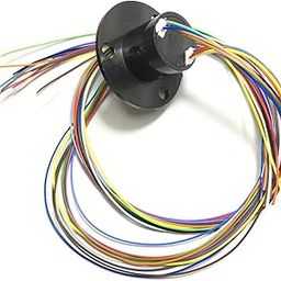 Taidacent 6-30A Slip Ring Collector Ring Rotary Electrical Contact Joint Connector (12 Wires 2A)-picture-20