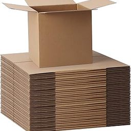 CRUGLA 40 Packs Shipping Boxes 6x6x6, Corrugated Cardboard Brown Mailing Box Bulk for Packing-image-4