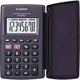 Casio HL820LV-BK Portable Calculator with Flip Cover-22