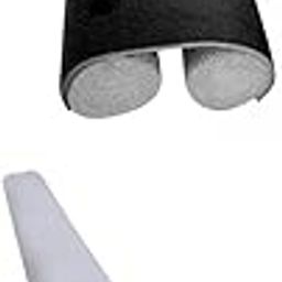 CALANDIS™ 2pcs Door Bottom Seal Strip Draught Excluder Draft Stopper Black and White | Home D?©cor-image-65