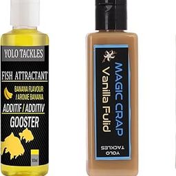 Fishing Vanilla Magic Crap Bait 100ml, Fish Attractant Banana 100ml-image-55