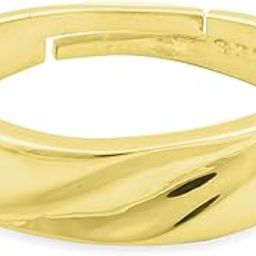 925 Silver Golden Sparkling Love Band Ring For Men' | Gifts for Husband | With Certificate of Authenticity and 925 Stamp | 6 Months Warranty*-image-91