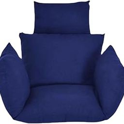 Hammock Swing Chair Cushion with Headrest Armrest for Backyard Porch Outdoor Navy Blue|Home & Garden | Yard, Garden & Outdoor Living | Patio & Garden Furniture | Cushions & Pads-image-3