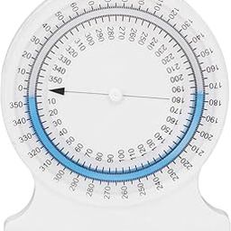 ROM Measuring Tool for Motion Measuring | Bubble Inclinometer (Pack of 2 pc) Range of Motion ROM Measuring Joint Angle Measurement Physical Therapy Tool for Professional and Students-43