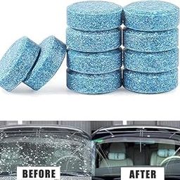 Oblivion Auto Windshield Cleaner Glass Tablets | Car Wiper Detergent Effervescent Tablets Washer | Car Windshield Washer Solid Tablets | 10 pcs / 1 Set-image-71