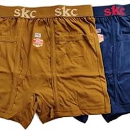 SKC® Men's Cotton Pocket Trunks (Pack of 5) Multicolour-picture-12