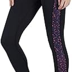 Stretchable Gym wear Sports Leggings Ankle Length Workout Tights | Sports Fitness Yoga Track Pants for Girls & Women (X-Large, Pink)-image-83