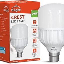 D.LIGHT 20W LED Bulb Color for Home & Office |B22 LED Bulb Base | High Voltage Protection |Eco Friendly Energy Efficient-picture-30