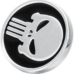 CALANDIS™ 11xPunk Round Copper Black Pin White Skull Gothic Corsage Brooch | Fashion Jewelry-image-93
