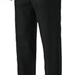 Men's Relaxed Fit Cotton Linen Trousers | Loose Fit Man Track Pants | Formal Causal Regular & Relaxed Cargo (Available in Plus Size Also)-picture-3