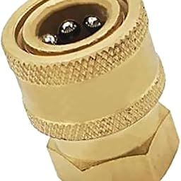 MYADDICTION Pressure Washer Quick Release Socket 15mm to 3/8 Female Brass Connector-image-29