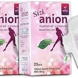 Sizi 100% Organic Cotton Ultra Thin Panty liners for Periods Menstrual Feminine Pads Super Absorbency Leak Protection Daily Feminine Panty Liners for Women, Extra Long, Unscented. (Pack of 50)-image-16