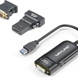 WAVLINK USB 3.0 to DVII Adapter Video Graphic Adapter Supporting 2048X1152 Resolution for Multiple Monitor Windows and Mac-15