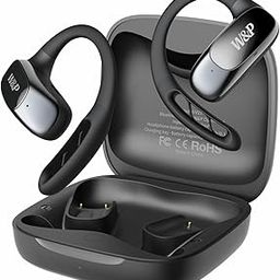 W&P Open Ear Headphones Wireless Bluetooth 5.4,Open Zone Ear Earbuds with Air Conduction-image-29