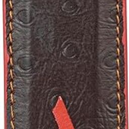 Slim Leather Money Clip and Card Holder for Men and Women W362 Brown-42