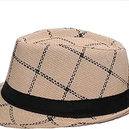 rr design Fashion Black Trilby Hat/Fedora Hat Stylish Hat for Men-picture-0